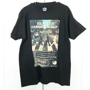 The Beatles Abbey Road Album Cover Art Eight-Track T-Shirt Size Large Men's